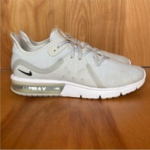 Women's 8 Nike Air Max Sequent 3 Platinum SEF1505